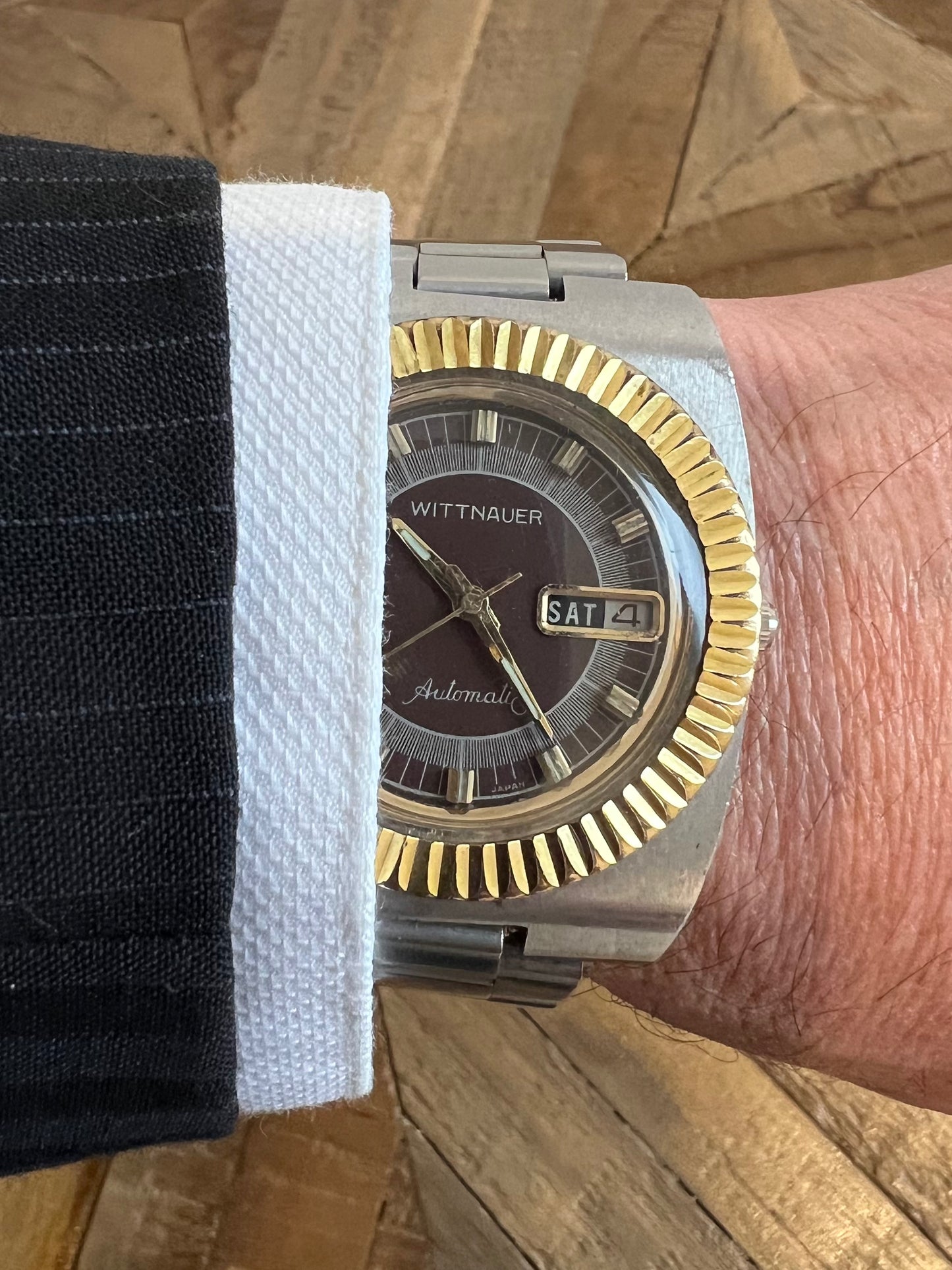 montre wittnauer vintage watch