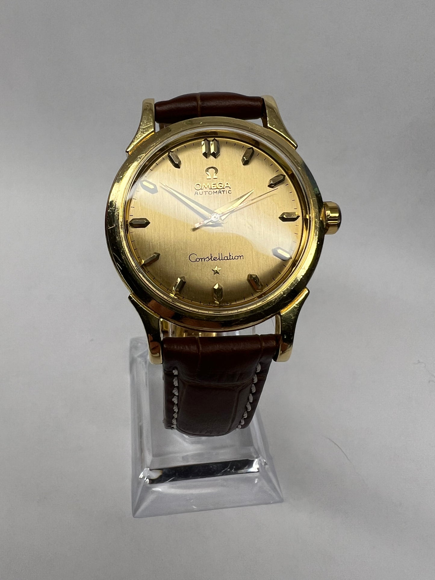 montre Omega Constellation 18k watch