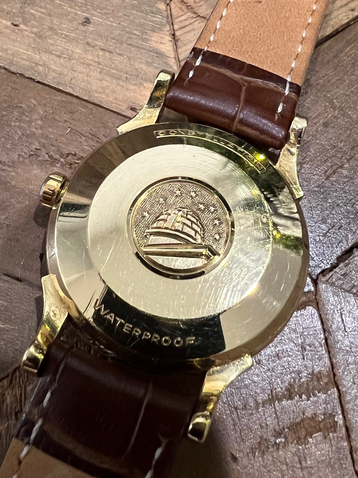 montre Omega Constellation 18k watch