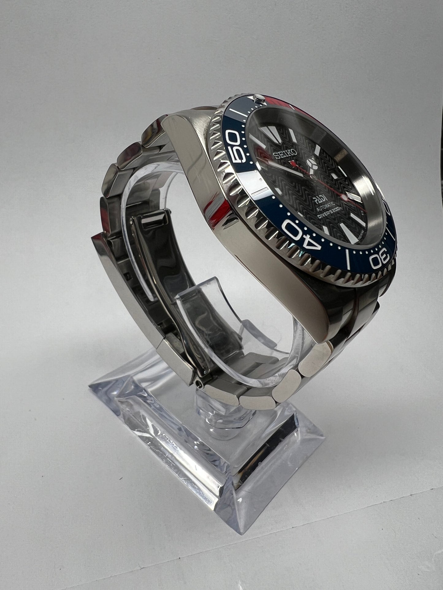 montre seiko pepsi mod watch