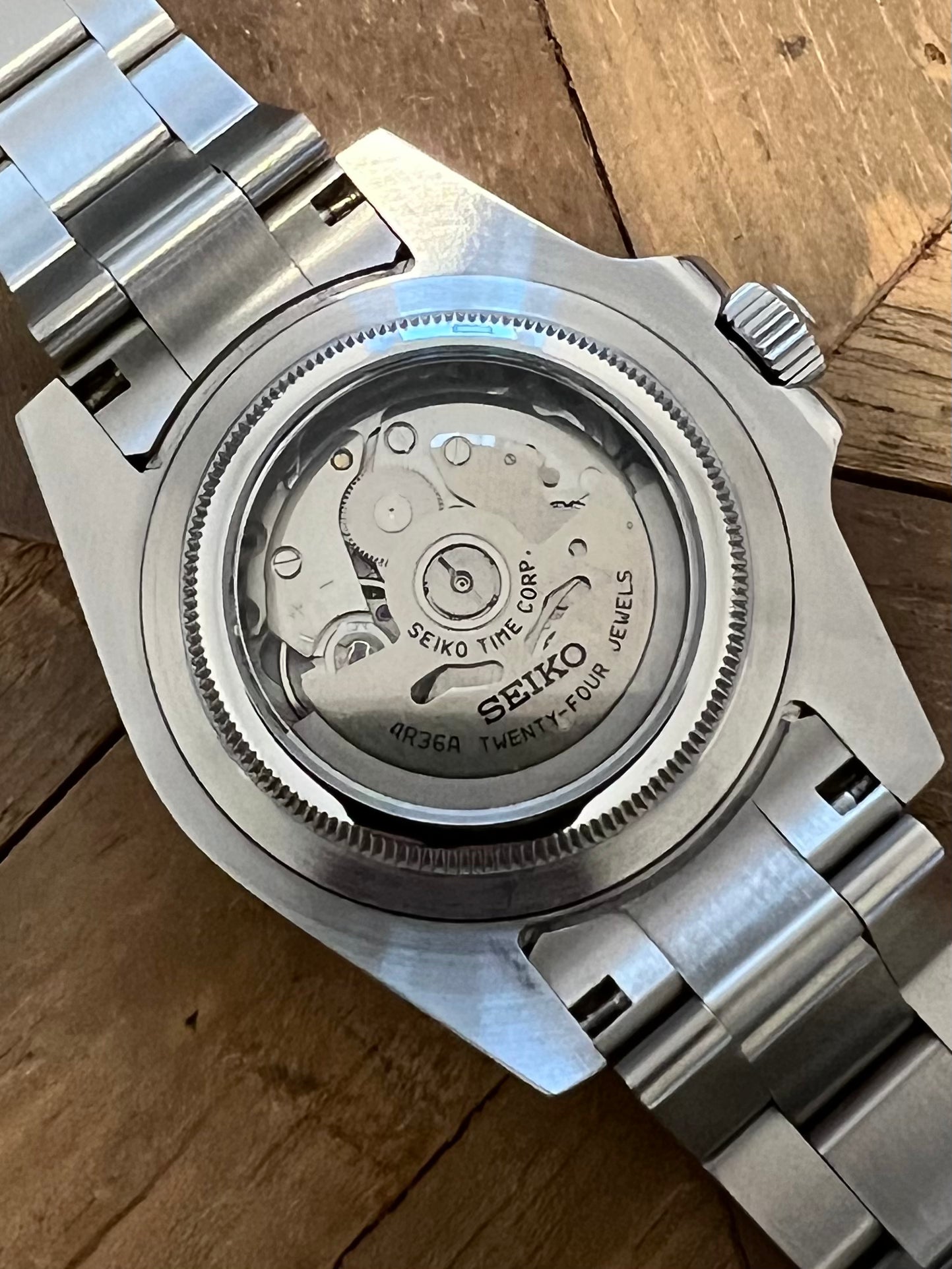 montre seiko pepsi mod watch